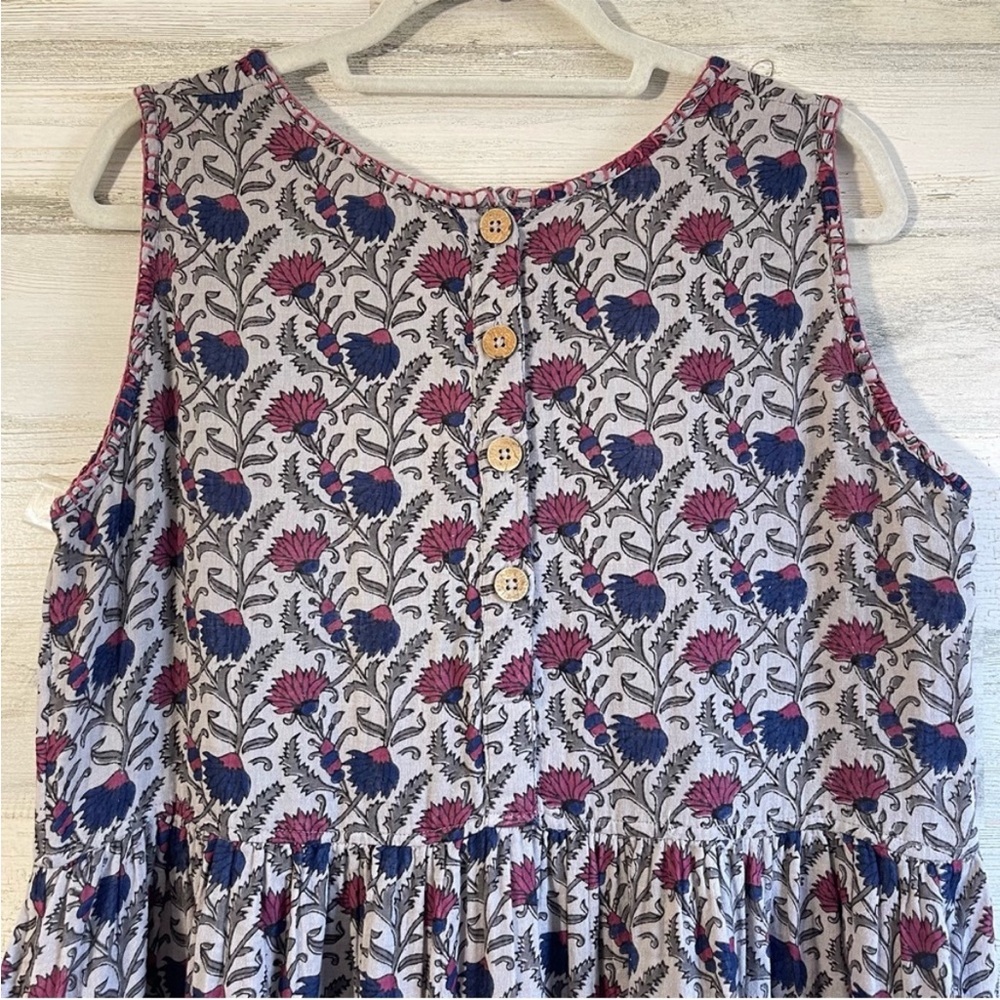Natural life floral maxi dress